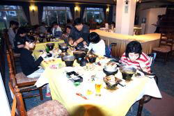 アクシオン館山での夕食